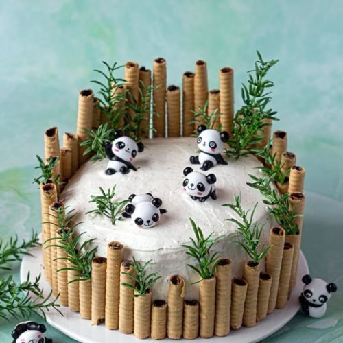 Gâteau d'anniversaire Panda - Amandine Cooking
